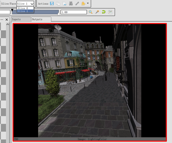 Inspecting the second layer of a Multiview attachment in RenderDoc